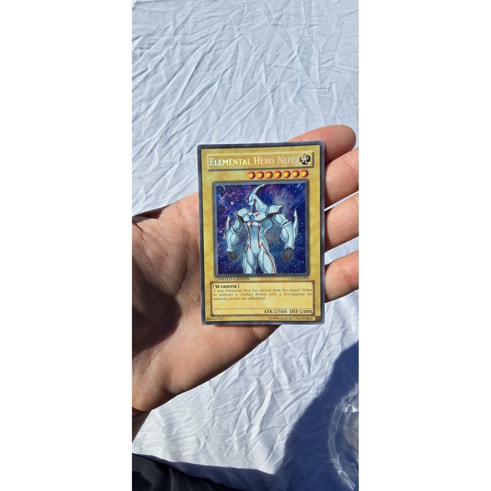 Yu-Gi-Oh! Elemental HERO Neos -CT03-EN001 -Secret Rare - Limited Edition MP